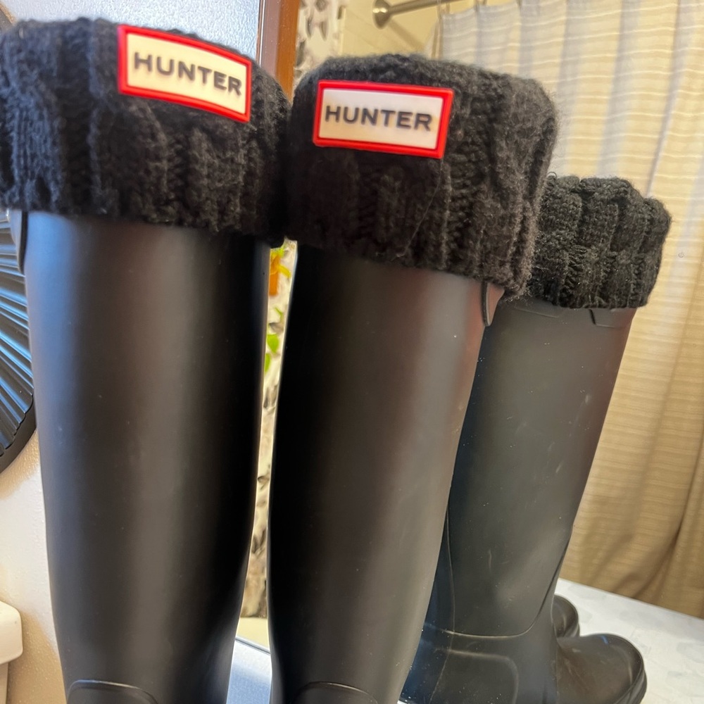 Hunter Classic Black Tall Boots